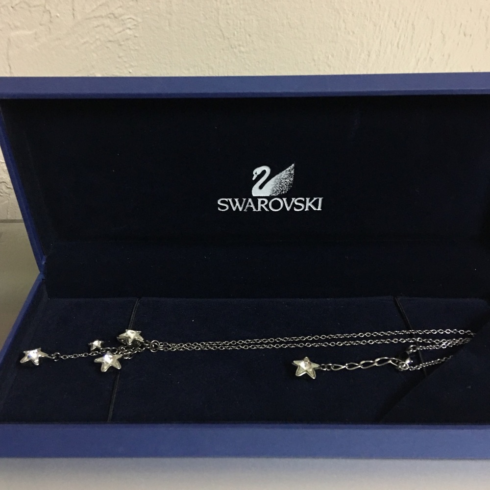 SWAROVSKI Stars Dangling Necklace
